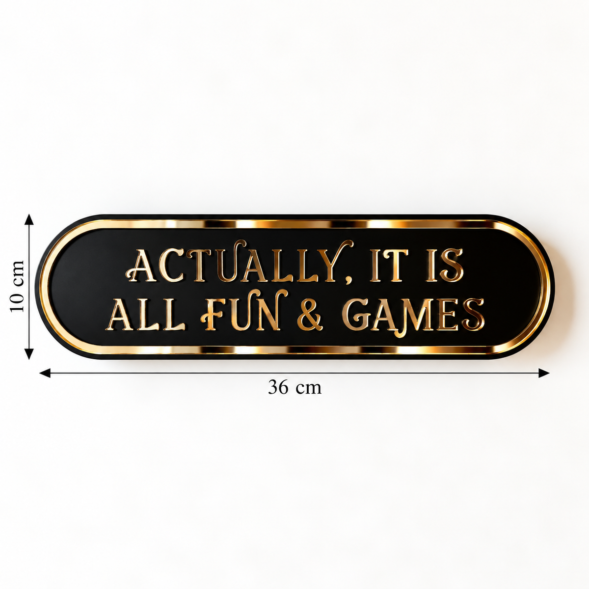 Actually, It Is All Fun & Games