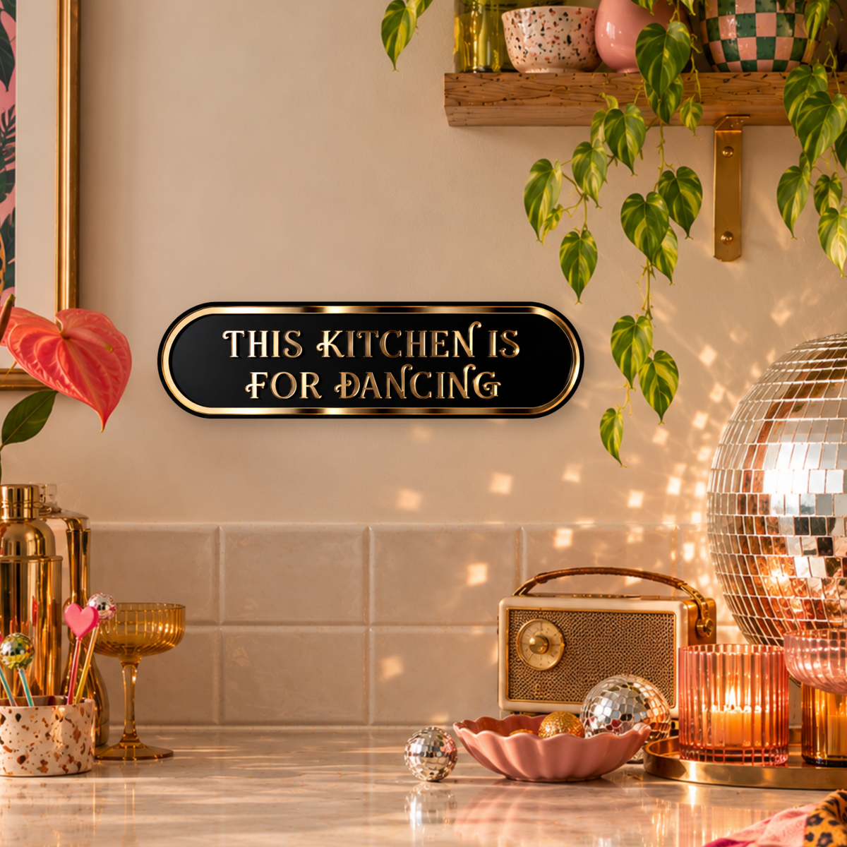 This Kitchen Is for Dancing